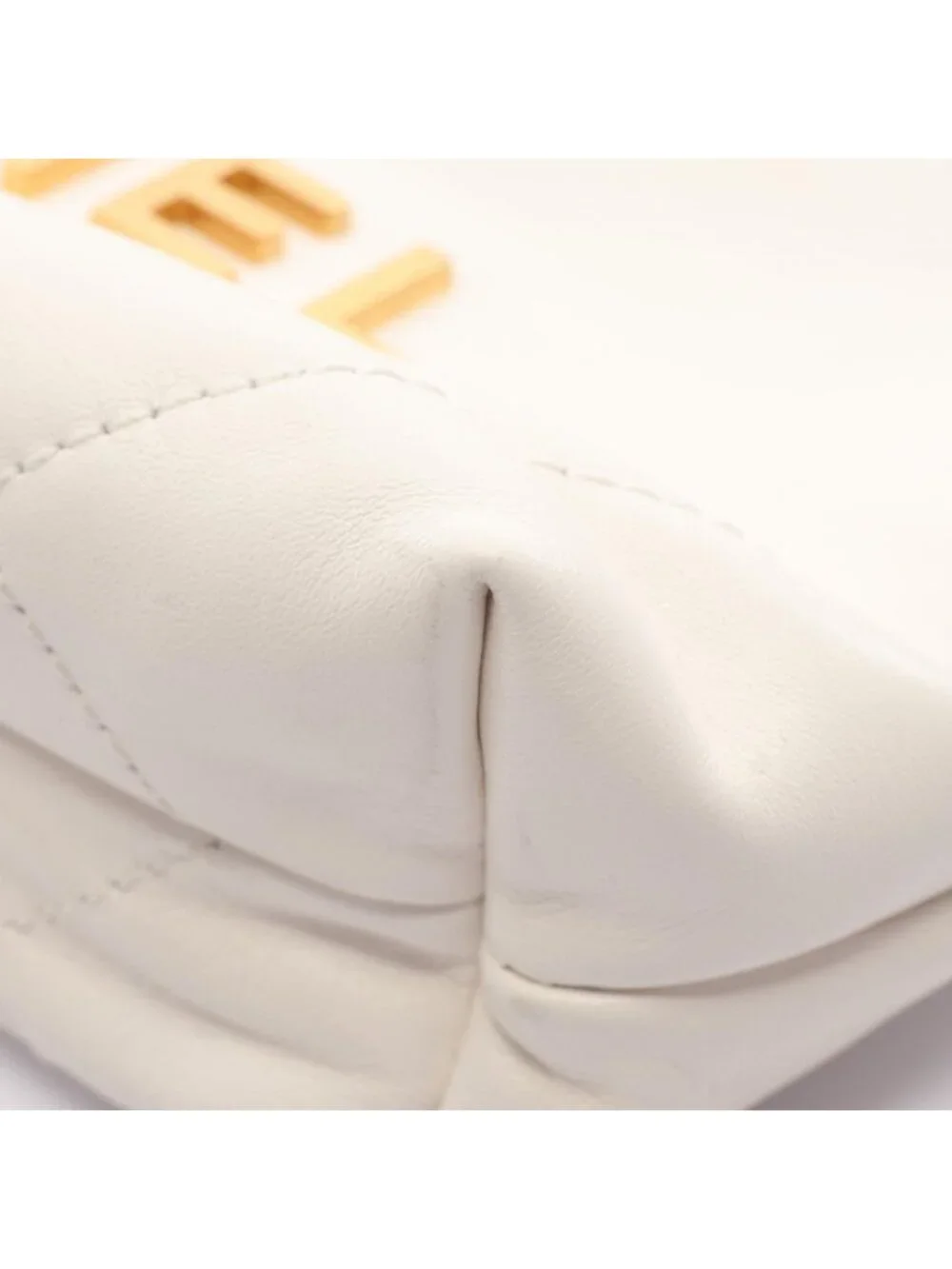 Chanel Shoulder Bag Chanel 22 Mini 2-Way White Leather Quilted